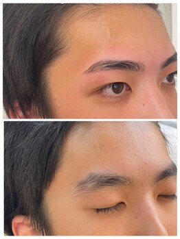 ケリー(KELLY)/メンズ眉/眉パーマ＋眉WAX