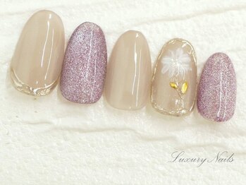 ラグジュアリーネイルズ オオミヤ(Luxury Nails Omiya)/ポイント*フラワーネイル