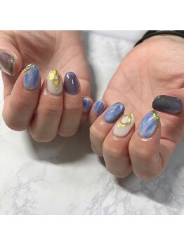 ブラン(blanc)/ブルーネイル