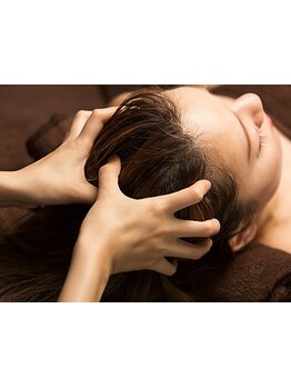 ヘッドスパで癒されたい