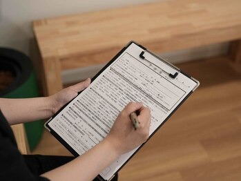 ウィズ タスク 袋井店(with TASUKU)/ ヒアリングシート記入