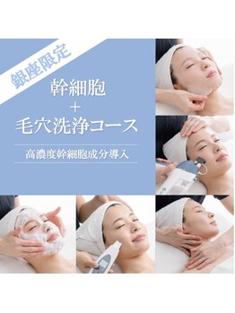 エヴァーグレース 銀座店/幹細胞+毛穴洗浄肌代謝UP