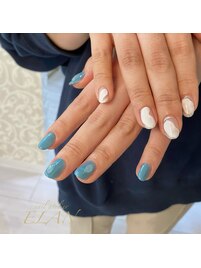 凸凹ネイル　by YUKARI