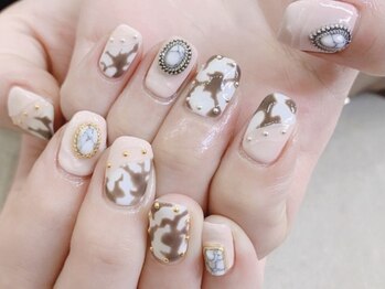 プライズアイリス アイラッシュ 池袋東口店(prize Iris eyelash)/アニマル柄ネイル【池袋】