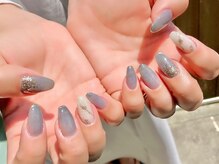 ビューティービースト フォー ネイルアンドアイラッシュ 松浜店(beauty:beast)/ブルーグレー☆