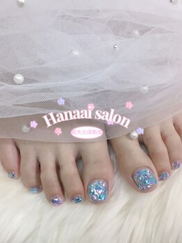 ハナアイ サロン 新大久保店(hanaai salon)/フットワンカラー6980 →5980
