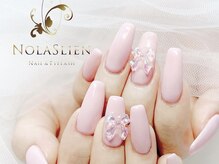 ノーラスリエン(Nolaslien)/ワンカラー　ガーリーネイル