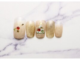 クリスマスネイル初回￥6500