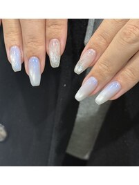 ブルーホワイトマグネット