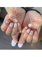 白べぇーっ 本店 湊町店/キラキラネイル♪