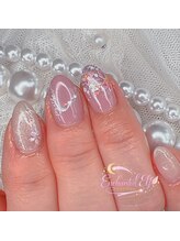 ネイルエルフ(Nail Aelf)/【三郷駅】上品ピンクネイル