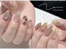 フラワーニュアンスネイル