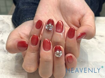 ヘブンリープラス+ Luz湘南辻堂店/夏 マグネットネイル パラジェル
