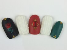 まつげアンドネイル ディアマンローズ(DIAMANT ROSE)/ニットネイル120分8280円