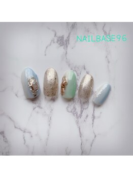 ネイルベースキュウロク(NAILBASE96)/4月定額ネイル　22