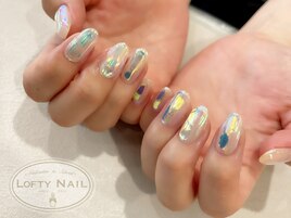 うるうる氷ネイル