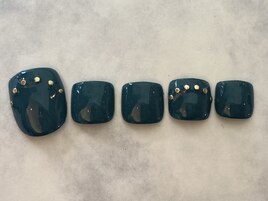 フットシンプルネイル