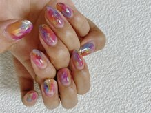 キキネイル 二子玉川(kikinail)/カラフルインクネイル