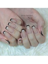 エヌ アンド(N&)/黒フレンチ