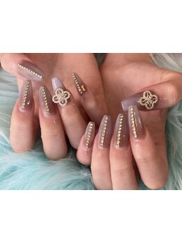 長さ出しのできるサロン