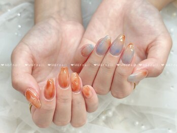 エムアンドワイ 秋葉原店(M&Y)/マーブルネイル/パラジェル