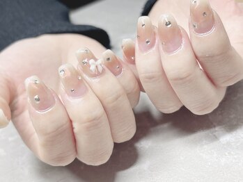 シャインパル(shine pal)/チーク×ワンホンネイル