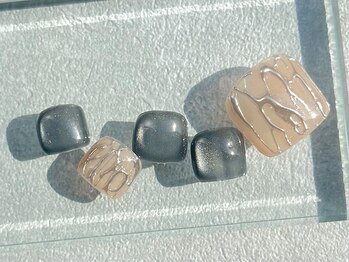 うねうねミラーニュアンスフット