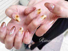 リノ ネイル(Rino nail)/大人気！ひまわりネイル