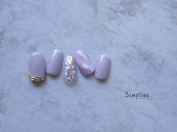 シンプリー 西荻窪店(Simpliee)/定額ネイル￥7900