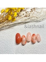 アンドラッシュネイル(&Lash nail)/定額サンプル6000/4本アート