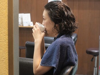 テテドベベヘッドスパバイアンレーヴ(tete de bebe headspa by unreve)/ヘッドスパ後は白湯