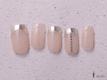 アイネイルズ 横浜WEST店(I-nails)/Y2Kミラーフレンチ9480円