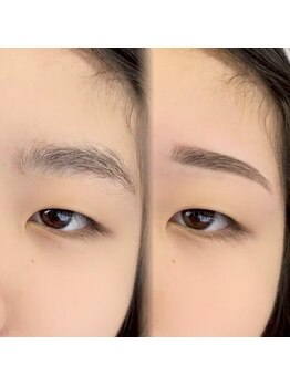 チル アンド アイ 船橋駅前店(Chill&Eye)/美眉スタイリング/BeforeAfter