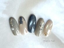マルカネイル(marca nail)の雰囲気(手描きアートが得意です。多数サンプルあります!)