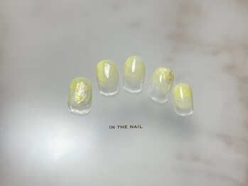 イン ザ ネイル(in the nail)/春イエローインクアート
