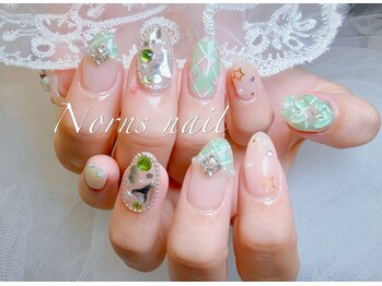 ノルンネイル(Norns nail)の写真/ワンホンネイルも種類豊富に揃い理想を叶える！丁寧なアート相談乗ります♪