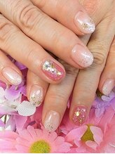 シュガー ネイル(Sugar nail)/選べる華やかデザイン定額コース