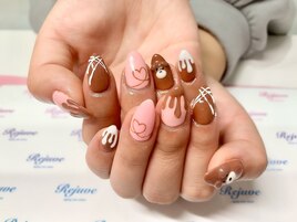 ピンクチョコネイル☆