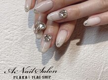 エーネイルサロン プラーカ本店(A-Nail Salon)/ フレンチネイル