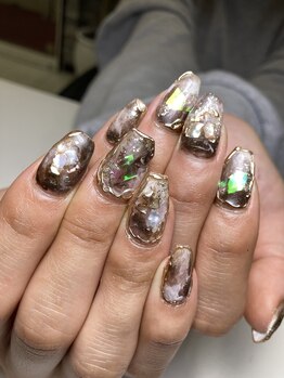 ネイルアルバ(Nail ALBA)/お任せデザインニュアンスネイル