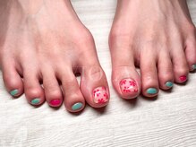 ヴィオラ(VIOLA)/フット/フラワー/デザイン