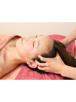 ヘッドスパで癒されたい