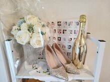 プライベート空間を　大好きなゴールドと白で演出　素敵な場所