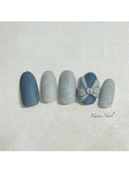 ナナネイル(Nana.Nail)/ビックリボンネイル