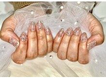 リマ(Lima)/キラキラフラッシュネイル