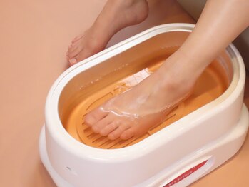 ドクターネイル爪革命 札幌本店/施術手順 5 パラフィンパック