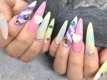 キャンディキャンディ(CANDY CANDY)の写真/イベント,ライブ等の特別な日のデザインもお任せ下さい♪大切な日は特別なネイルを!周りと差が付く指先へ◇