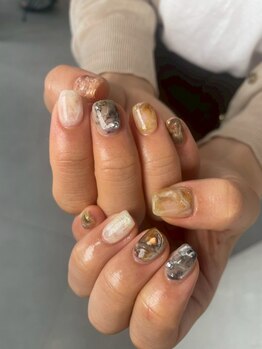 ビー 高槻(be)/ベイビーブーマー/透明ネイル