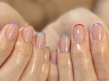 ディースタイル ネイルスタジオ(d-style)の雰囲気（フレンチネイル¥9,900（ベースカラー&4色追加プラスとなります））