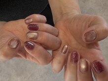 ビーミーネイル(be me Nail)/マグネットとフラッシュネイル